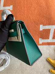 Hermes Mini Kelly In Green Epsom Leather 19 cm - 2