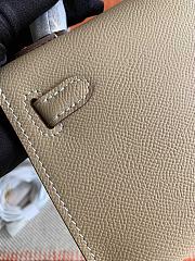 Hermes Mini Kelly In Beige Epsom Leather 19 cm - 3