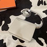 Hermes Mini Roulis Bag Evercolor Calfskin Gold Hardware 19 cm - 6