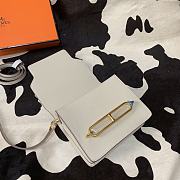 Hermes Mini Roulis Bag Evercolor Calfskin Gold Hardware 19 cm - 5