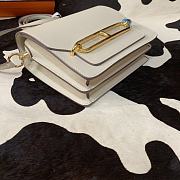 Hermes Mini Roulis Bag Evercolor Calfskin Gold Hardware 19 cm - 3