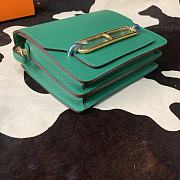 Hermes Mini Roulis Bag Green Calfskin Gold Hardware 19 cm - 4