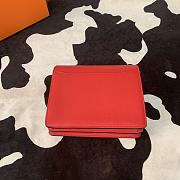 Hermes Mini Roulis Bag Red Calfskin Gold Hardware 19 cm - 5