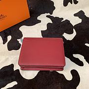 Hermes Mini Roulis Bag Bodeaux Calfskin Gold Hardware 19 cm - 6
