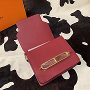 Hermes Mini Roulis Bag Bodeaux Calfskin Gold Hardware 19 cm - 4
