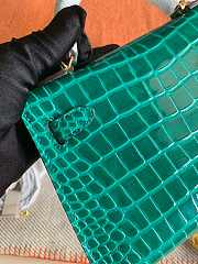 Hermes Mini Kelly Crocodile Leather 19 cm - 6