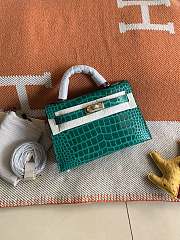 Hermes Mini Kelly Crocodile Leather 19 cm - 2