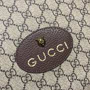 Gucci GG Supreme Neo Vintage Pouch 473956 Size 30.5x21x1.5cm - 6