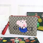 Gucci GG Peppa Neo Vintage Pouch 473956 Size 30.5x21x1.5cm - 3