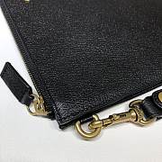 Gucci Animalier Leather Pouch 523684 Size 30x20cm - 5
