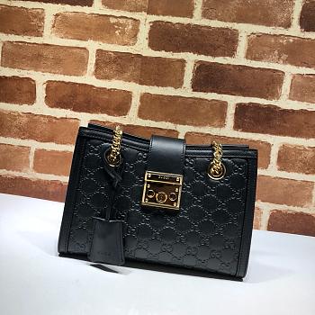 Gucci Padlock Signature Shoulder Bag 498156 Size 26x18x10cm