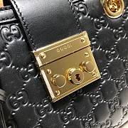 Gucci Padlock Signature Shoulder Bag 498156 Size 26x18x10cm - 5