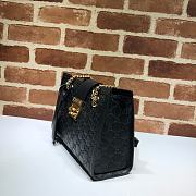Gucci Padlock Signature Shoulder Bag 498156 Size 26x18x10cm - 3