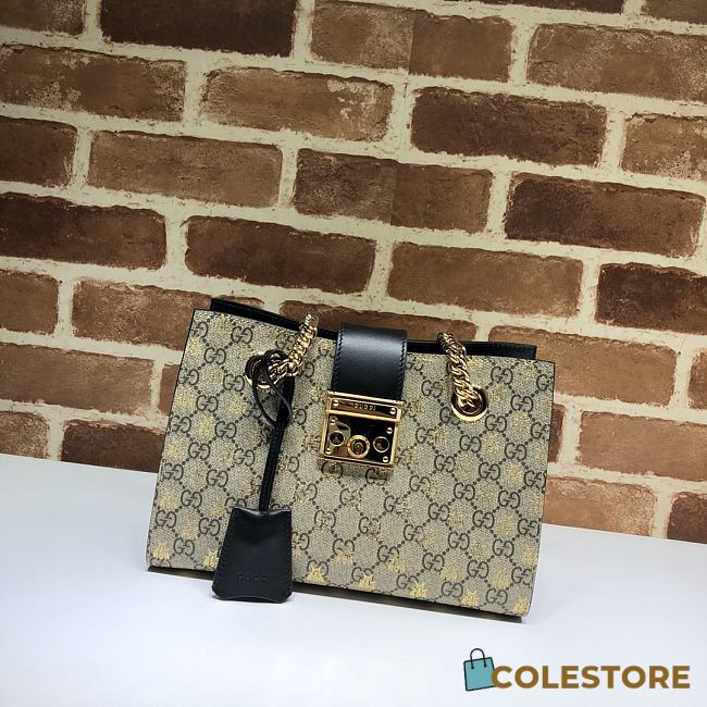 Gucci Padlock Shoulder Bag 498156 Size 26x18x10cm - 1