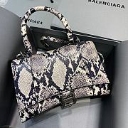 Colestore Balenciaga Small Hourglass Handle Bag In Python Leather 59354 Size 23x10x14cm - 1