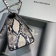 Colestore Balenciaga Small Hourglass Handle Bag In Python Leather 59354 Size 23x10x14cm - 2