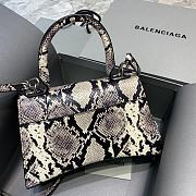 Colestore Balenciaga Small Hourglass Handle Bag In Python Leather 59354 Size 23x10x14cm - 4