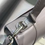 Colestore Balenciaga Small Hourglass Handle Bag In Grey 59354 Size 23x10x14cm - 6