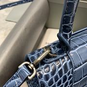 Colestore Balenciaga Small Hourglass Handle Bag In Blue 59354 Size 23x10x14cm - 2