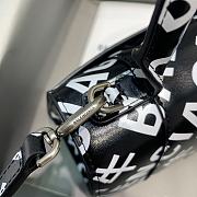 Colestore Balenciaga Small Hourglass Handle Bag In Print Logo 59354 Size 23x10x14cm - 6