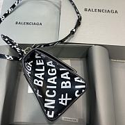 Colestore Balenciaga Small Hourglass Handle Bag In Print Logo 59354 Size 23x10x14cm - 5
