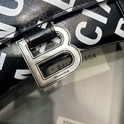 Colestore Balenciaga Small Hourglass Handle Bag In Print Logo 59354 Size 23x10x14cm - 4