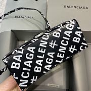 Colestore Balenciaga Small Hourglass Handle Bag In Print Logo 59354 Size 23x10x14cm - 3