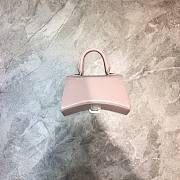 Colestore Balenciaga Mini Hourglass Handle Bag In Pink 59354 Size 19x8x21cm - 2