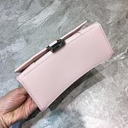 Colestore Balenciaga Mini Hourglass Handle Bag In Pink 59354 Size 19x8x21cm - 3