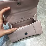 Colestore Balenciaga Mini Hourglass Handle Bag In Pink 59354 Size 19x8x21cm - 5