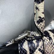 Colestore Balenciaga Mini Hourglass Handle Bag In Python Leather 59354 Size 19x8x21cm - 2