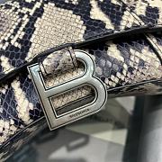 Colestore Balenciaga Mini Hourglass Handle Bag In Python Leather 59354 Size 19x8x21cm - 4