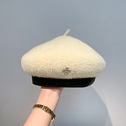 Colestore Tory Burch Winter Hat White  - 4
