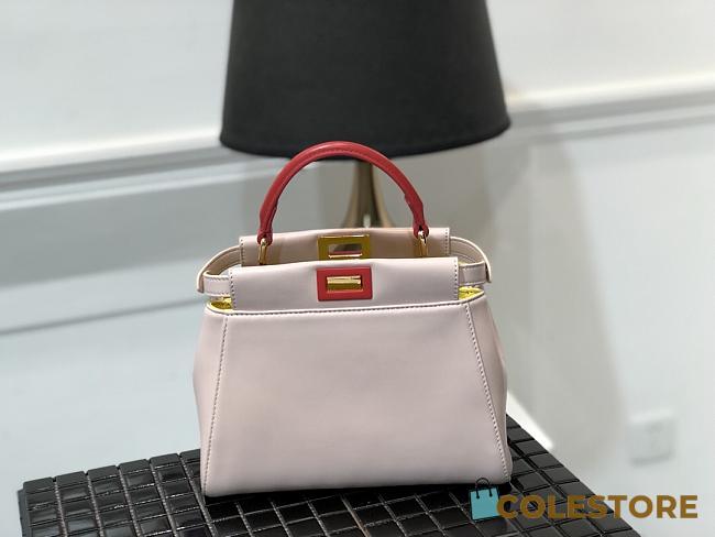 Fendi Mini Peekaboo Iconic Crossbody Bag 8BN24 Size 23cm - 1