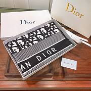 Dior Blue Oblique Scarf 91CDO  - 4