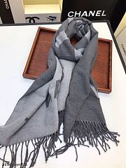 Chanel Scarf In Grey - 6