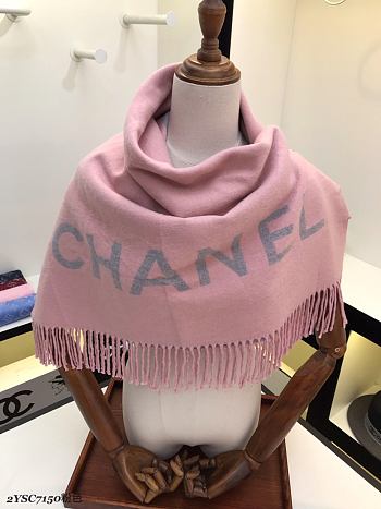 Chanel Scarf In Pink