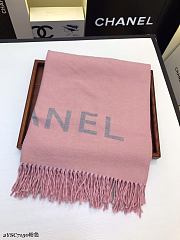 Chanel Scarf In Pink - 3