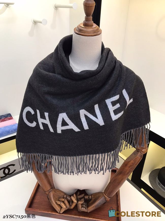 Chanel Scarf In Black - 1