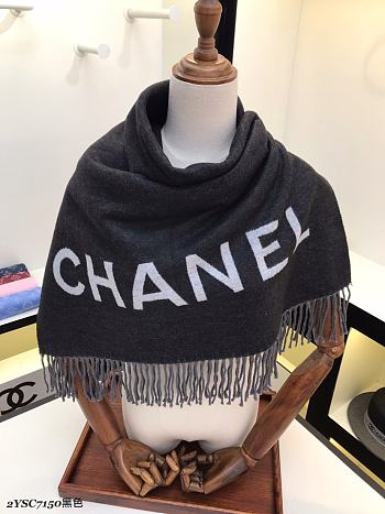 Chanel Scarf In Black
