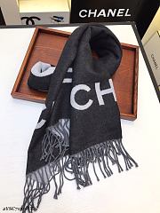Chanel Scarf In Black - 3