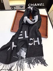 Chanel Scarf In Black - 4