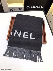 Chanel Scarf In Black - 5