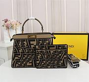Fendi Peekaboo ISEEU FF Logo 7VA52 Size 33cm - 1