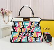 Fendi Peekaboo ISEEU Collaborate With Sarah Multicolor 7VA52 Size 33cm - 3
