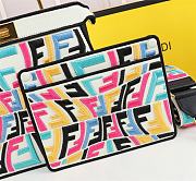 Fendi Peekaboo ISEEU Collaborate With Sarah Multicolor 7VA52 Size 33cm - 5