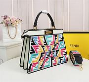 Fendi Peekaboo ISEEU Collaborate With Sarah Multicolor 7VA52 Size 33cm - 6