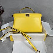 Fendi Peekaboo ISEEU In Yellow 7VA52 Size 33cm - 1