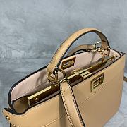 Fendi Peekaboo ISEEU In Beige 7VA52 Size 29x19x11.5cm - 6