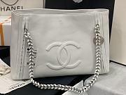 Chanel Large Tote Bag 2021 In White AS8473 Size 42X29X12CM - 5